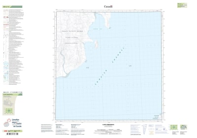 088G13 - CAPE FREDERICK - Topographic Map