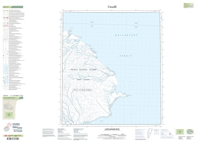 089D05 - CAPE LUDLOW RICH - Topographic Map