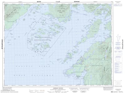 092C14 - BARKLEY SOUND - Topographic Map