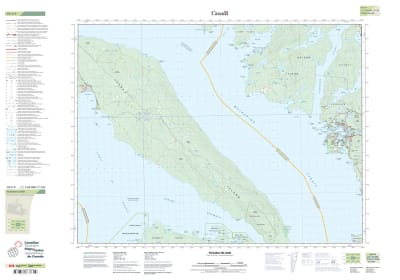 092F09 - TEXADA ISLAND - Topographic Map