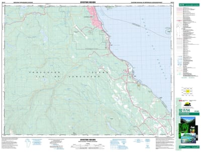092F14 - OYSTER RIVER - Topographic Map