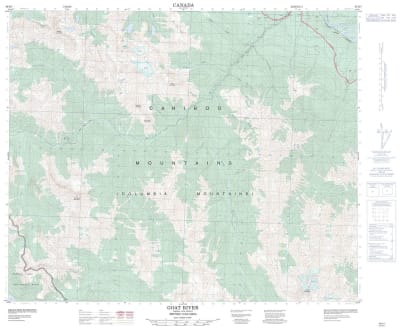 093H07 - GOAT RIVER - Topographic Map