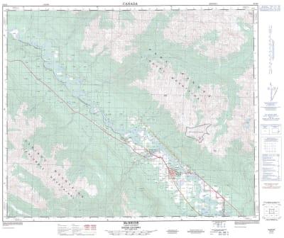 093H08 - MCBRIDE - Topographic Map