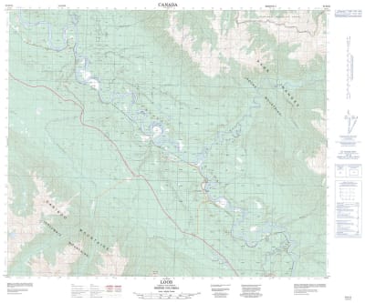093H10 - LOOS - Topographic Map