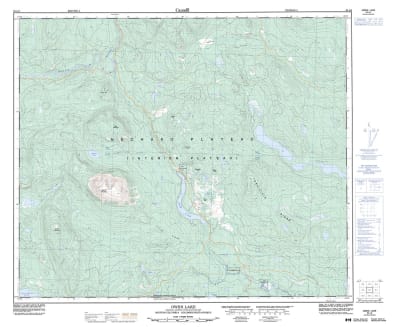 093L02 - OWEN LAKE - Topographic Map