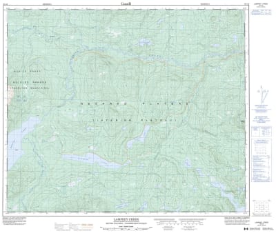 093L03 - LAMPREY CREEK - Topographic Map