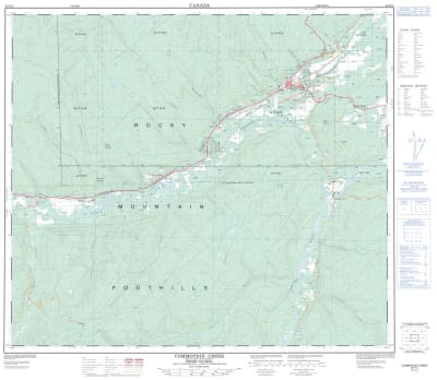 093P12 - COMMOTION CREEK - Topographic Map