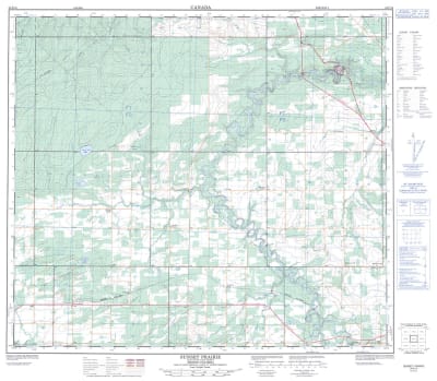 093P15 - SUNSET PRAIRIE - Topographic Map