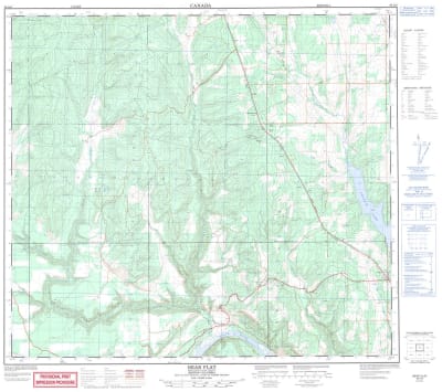 094A06 - BEAR FLAT - Topographic Map