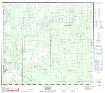 094A09 - OSBORN RIVER - Topographic Map