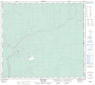 094A16 - DOIG RIVER - Topographic Map