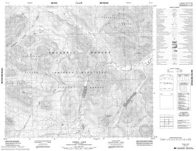 094C03 - USLIKA LAKE - Topographic Map