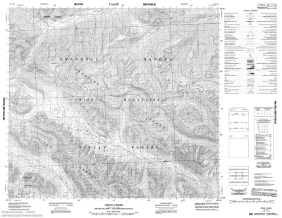 094C12 - ORION CREEK - Topographic Map