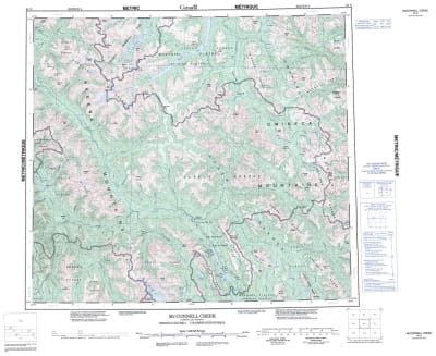 094D - MCCONNELL CREEK - Topographic Map