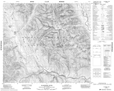094D05 - SLAMGEESH RIVER - Topographic Map