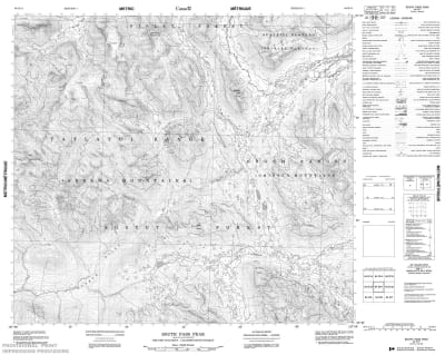094D11 - SOUTH PASS PEAK - Topographic Map