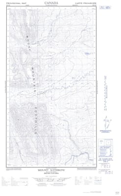 094G06E - MOUNT WITHROW - Topographic Map