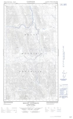 094G06W - MOUNT WITHROW - Topographic Map