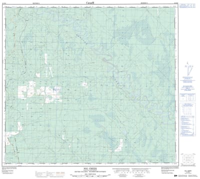 094H03 - NIG CREEK - Topographic Map