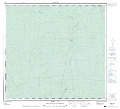094H11 - RIVER LAKE - Topographic Map