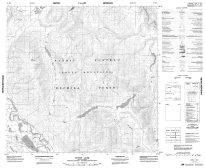 094M03 - SCOOP LAKE - Topographic Map