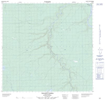 094N08 - NELSON FORKS - Topographic Map