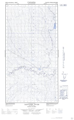 094O01E - SAHTANEH RIVER - Topographic Map