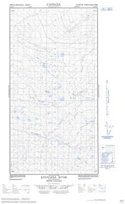 094O07E - KIWIGANA RIVER - Topographic Map