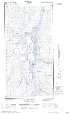 094O13W - SANDY CREEK - Topographic Map