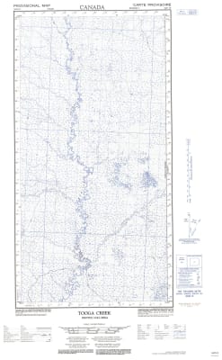 094P01E - TOOGA CREEK - Topographic Map