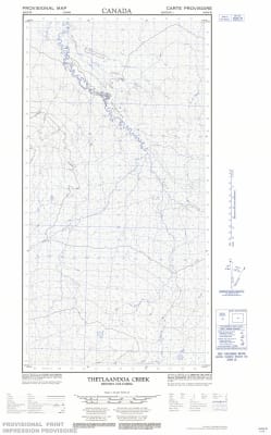 094P06W - THETLAANDOA CREEK - Topographic Map