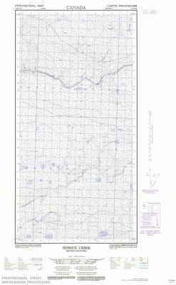 094P14E - HOSSITL CREEK - Topographic Map