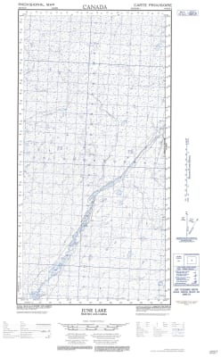 094P16E - JUNE LAKE - Topographic Map