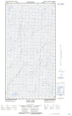 094P16W - JUNE LAKE - Topographic Map