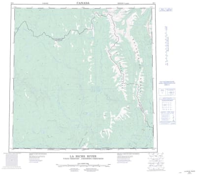 095C - LA BICHE RIVER - Topographic Map