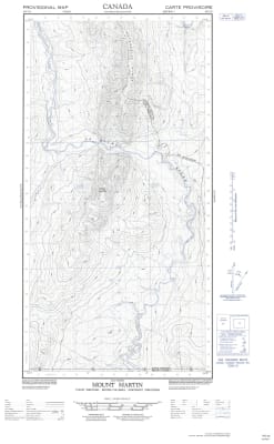 095C01E - MOUNT MARTIN - Topographic Map