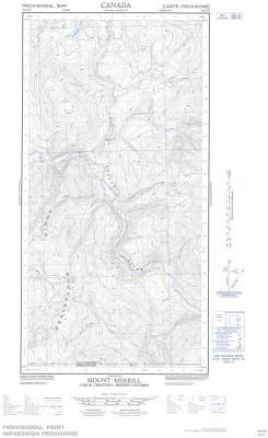 095C02W - MOUNT MERRILL - Topographic Map