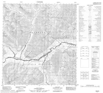 095M03 - NO TITLE - Topographic Map