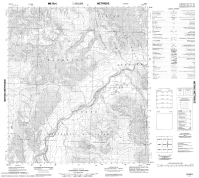 095M08 - NO TITLE - Topographic Map