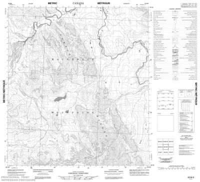 095M09 - NO TITLE - Topographic Map
