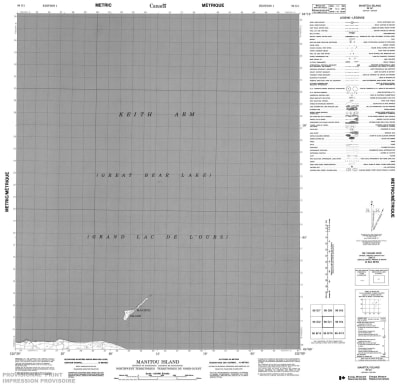 096G01 - MANITOU ISLAND - Topographic Map