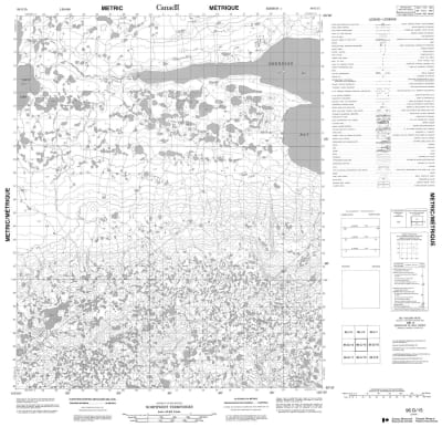 096G15 - NO TITLE - Topographic Map