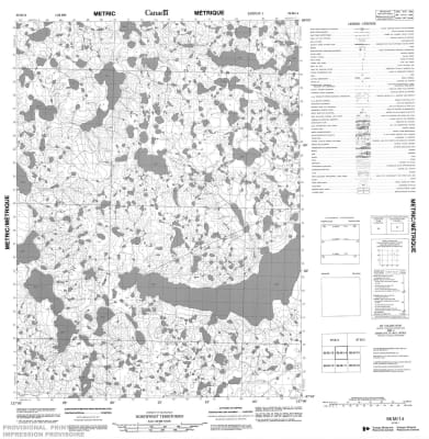 096M14 - NO TITLE - Topographic Map
