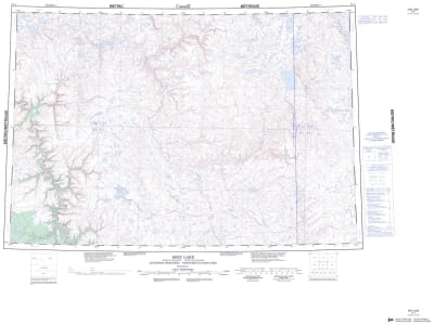 097A - ERLY LAKE - Topographic Map