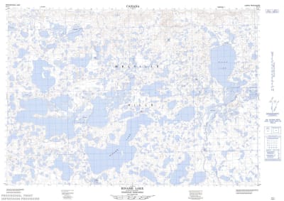 097C01 - BINAME LAKE - Topographic Map