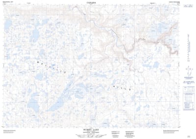 097D04 - RUMMY LAKE - Topographic Map