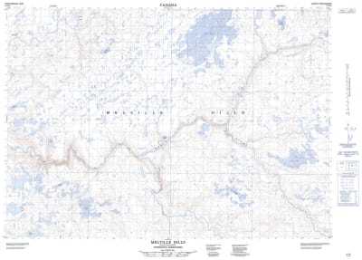 097D06 - MELVILLE HILLS - Topographic Map