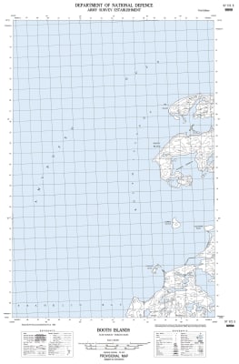 097F02E - BOOTH ISLANDS - Topographic Map