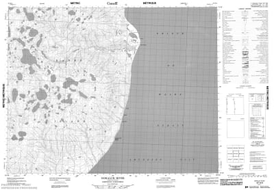 097H09 - NOKALUK RIVER - Topographic Map