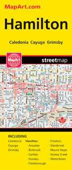 Hamilton Detailed Regional Road Map. Includes the communities of Caledonia, Cayuga, Grimsby, Hamilton, Ancaster, Binbrook, Carlisle, Dundas, Flamborough, Freelton, Glanbrook, Mount Hope, Stoney Creek and Waterdown. It's a must have for anyone travelling i